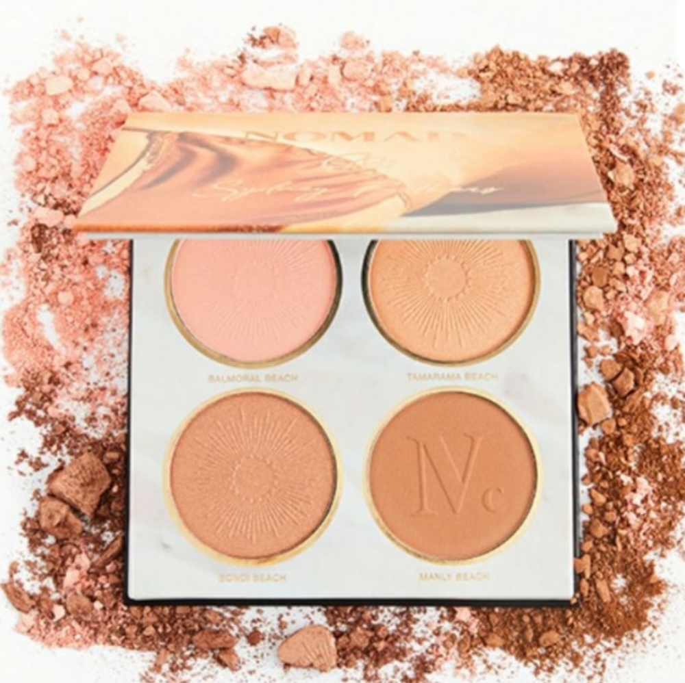 Nomad cosmetics sydney bathers kiss of sun palette